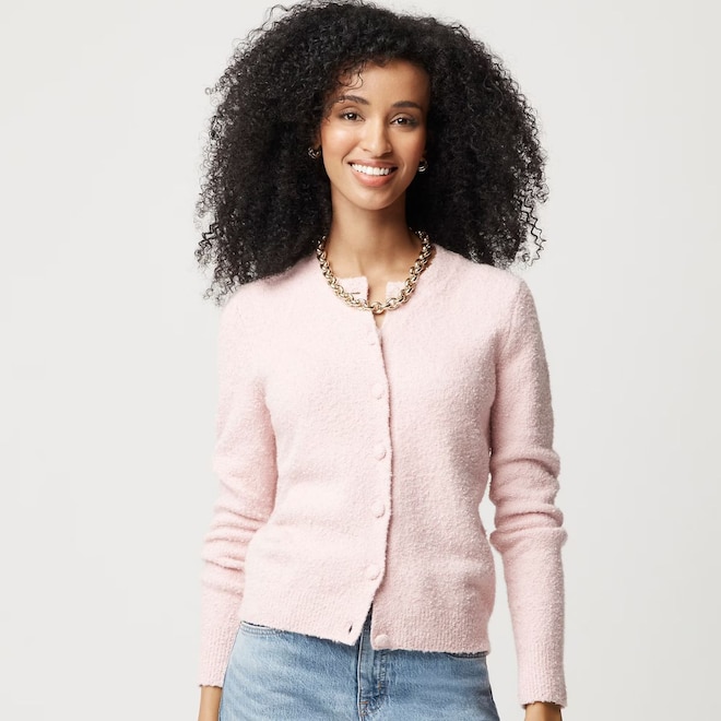 PSA: The Coziest J.Crew Factory Cardigans Are Up to 76% Off