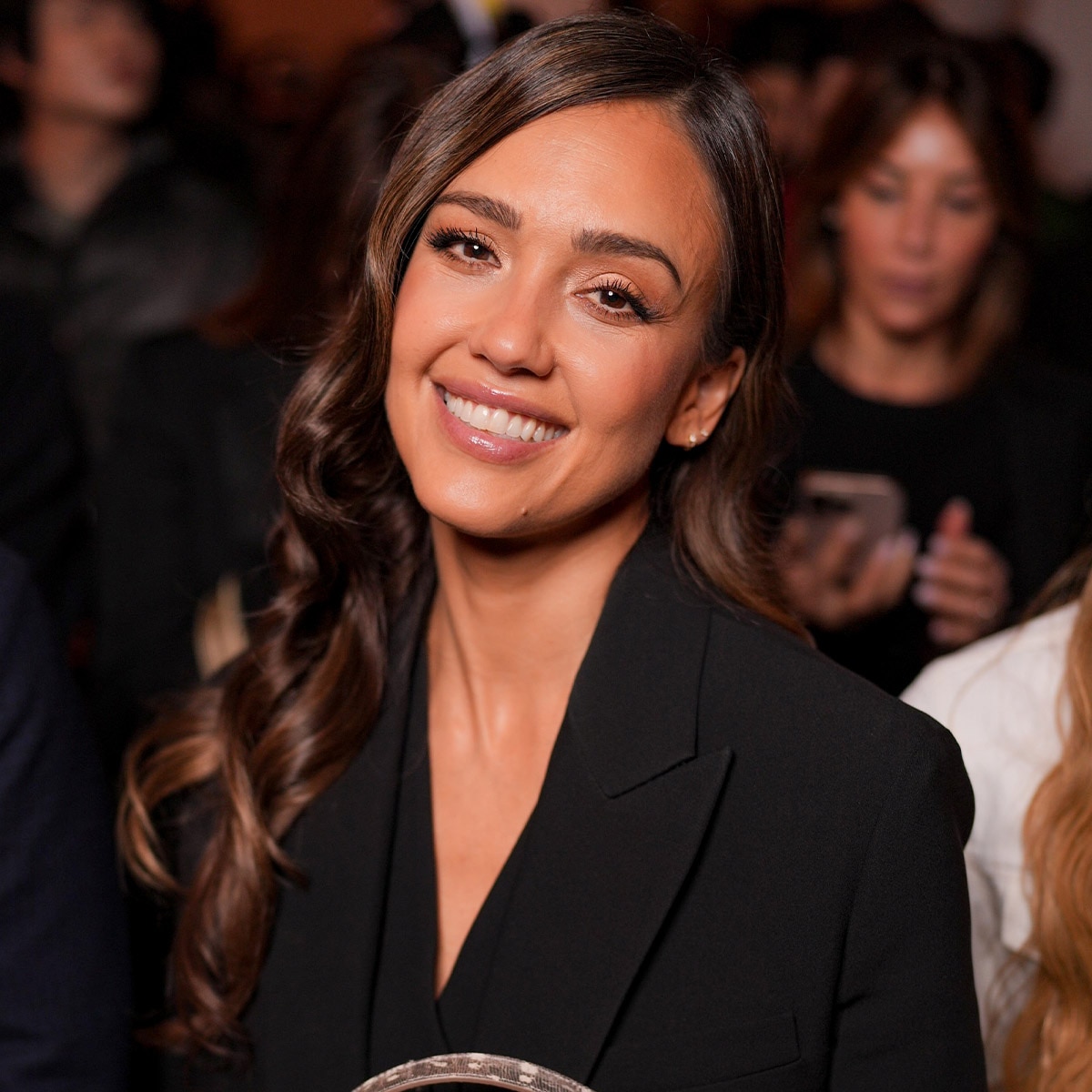 Jessica Alba and Daughter Haven Step Out at Milan Fashion Week