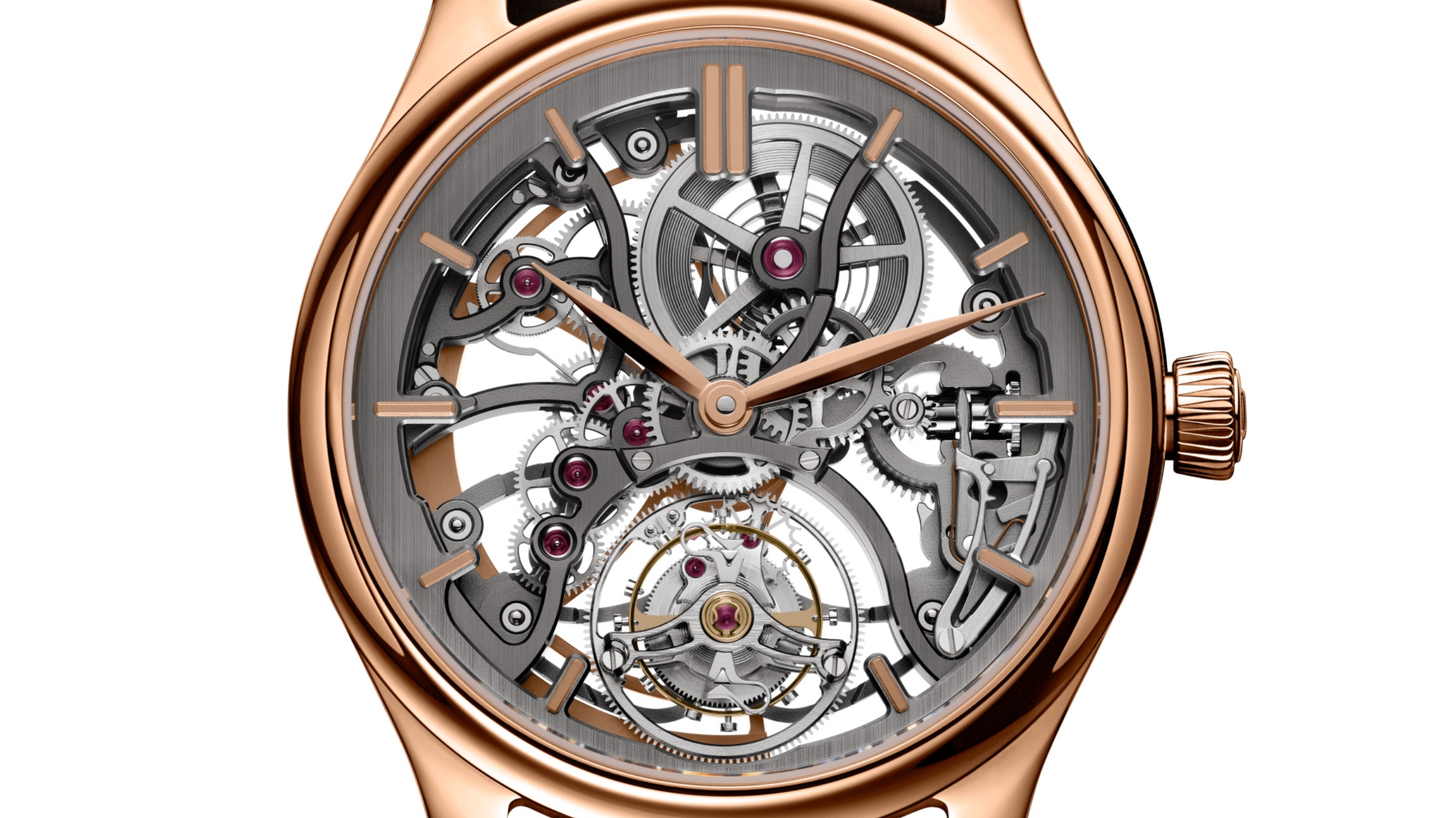 H. Moser Unveils Endeavour Tourbillon Skeleton Watch In Red Gold H. Moser Unveils Endeavour Tourbillon Skeleton Watch In Red Gold