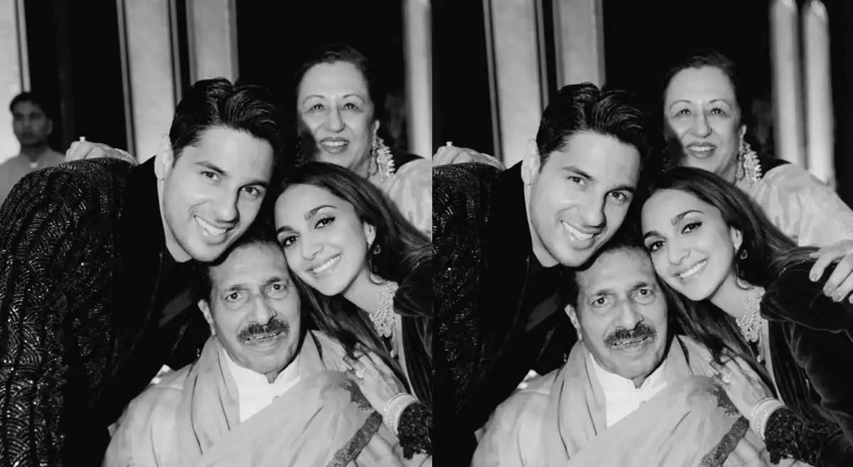 Kiara Advani Shares Emotional Tribute to Sunil Malhotra, Posts Family Photo Kiara Advani Shares Emotional Tribute to Sunil Malhotra, Posts Family Photo