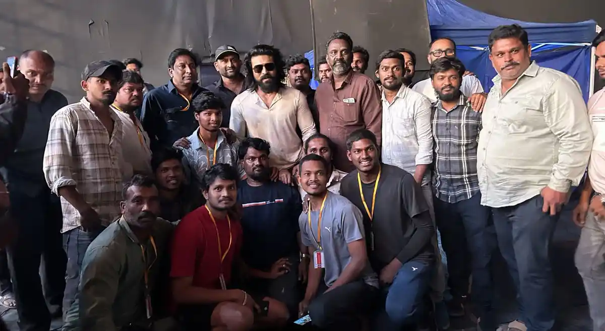 Ram Charan wraps up a crazy Ad-shoot