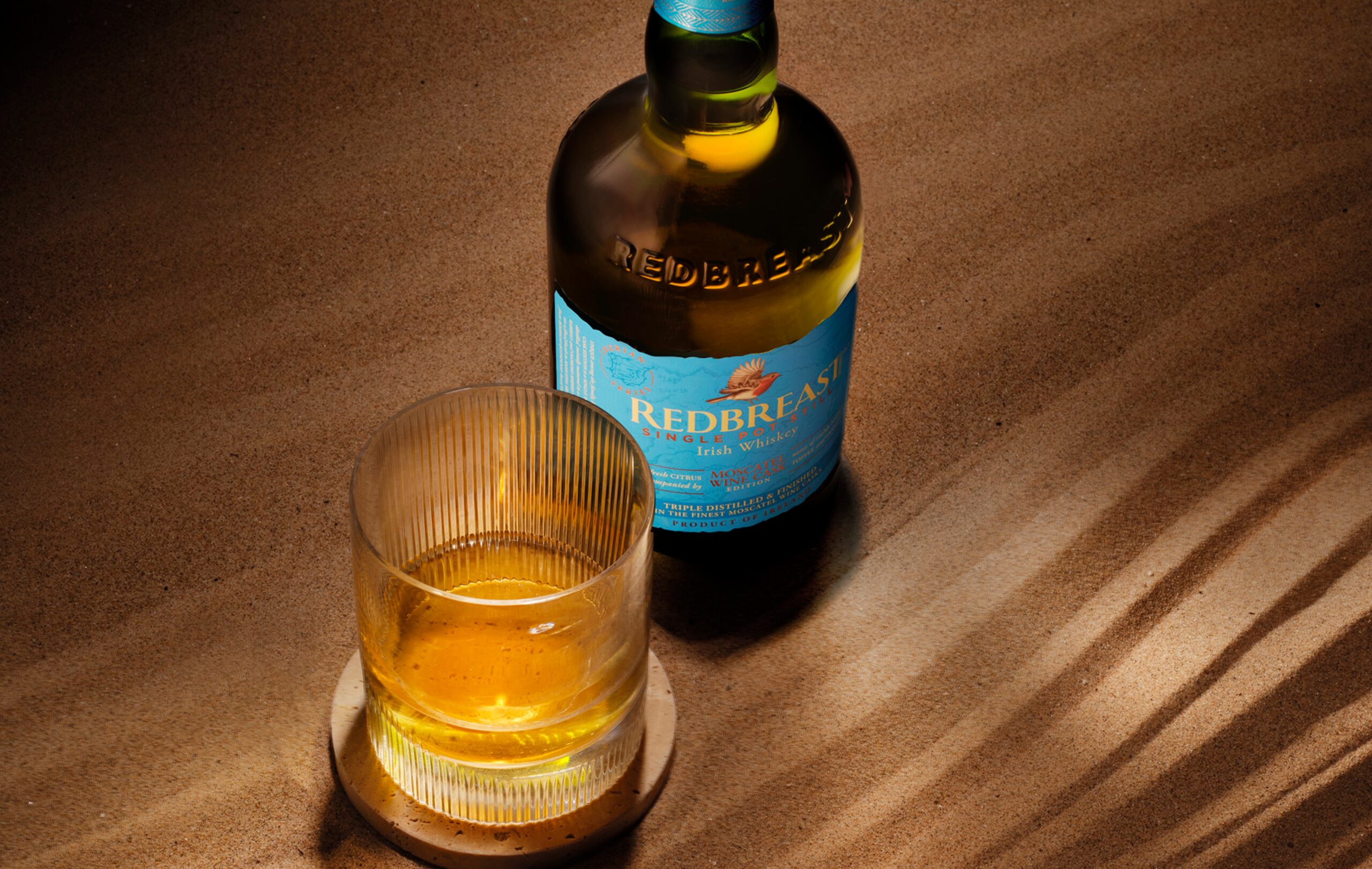 Redbreast’s Latest Irish Whiskey Is Aged In Moscatel Wine Casks From The Hills Of Spain