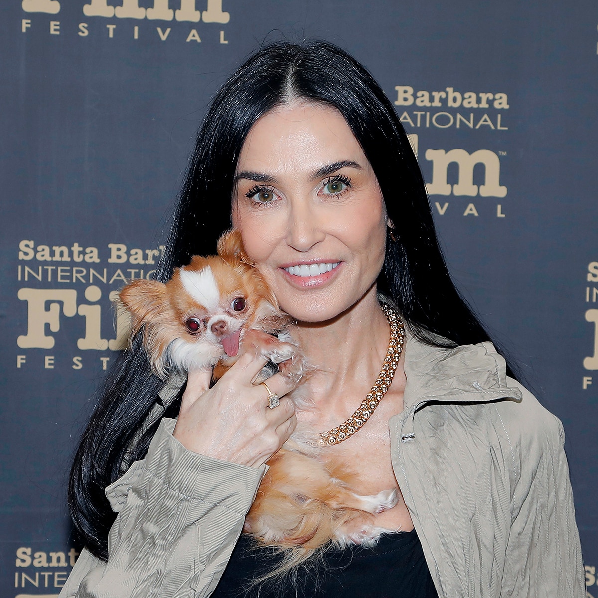 Demi Moore Turns Heads With Edgy Bob at Milan Fashion Week