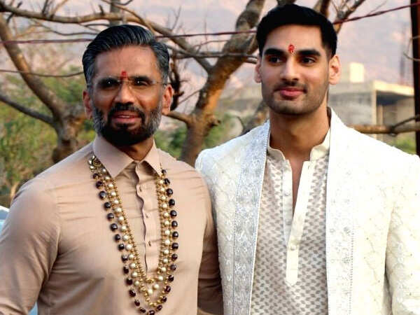 Suniel Shetty Refutes Rumours About Son Ahan Shettys High Entourage Cost