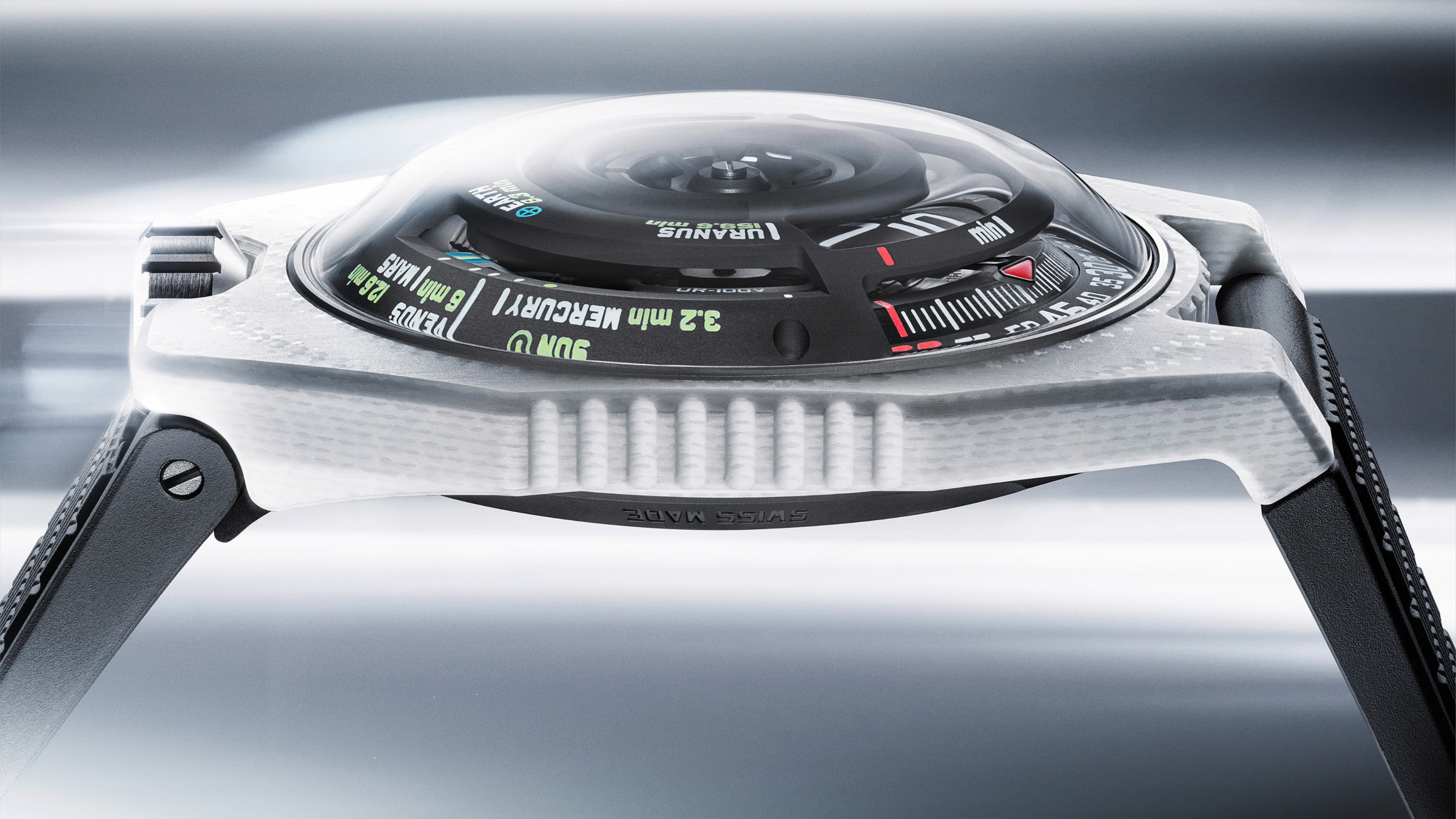 This Urwerk ‘LightSpeed’ Ceramic Watch Is Designed To Measure The Cosmos