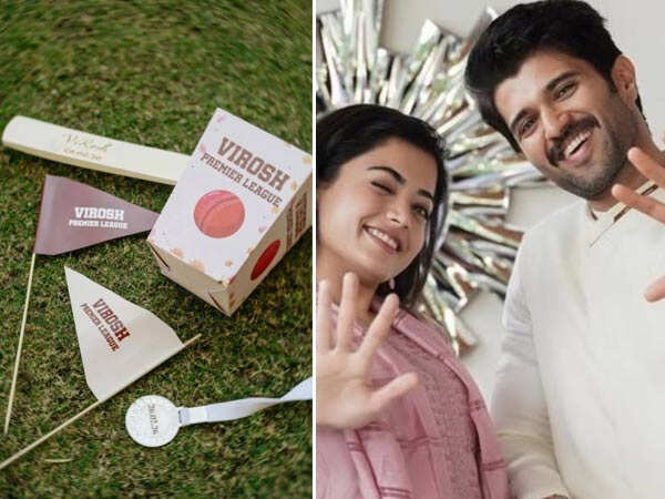 Exclusive: Customised Jerseys Created For Cricket Match During Virosh Wedding