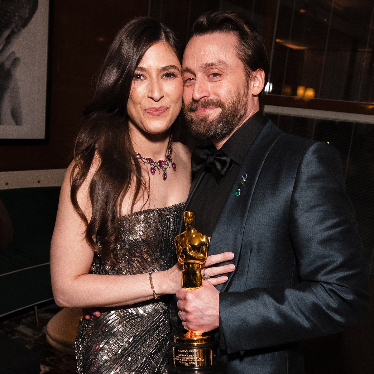 Where Kieran Culkin, Wife Jazz Charton Stand After Oscars Baby Pact