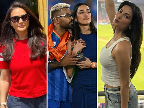 Photos: Preity Zinta MS Dhoni and Others Attended The T20 World Cup Final