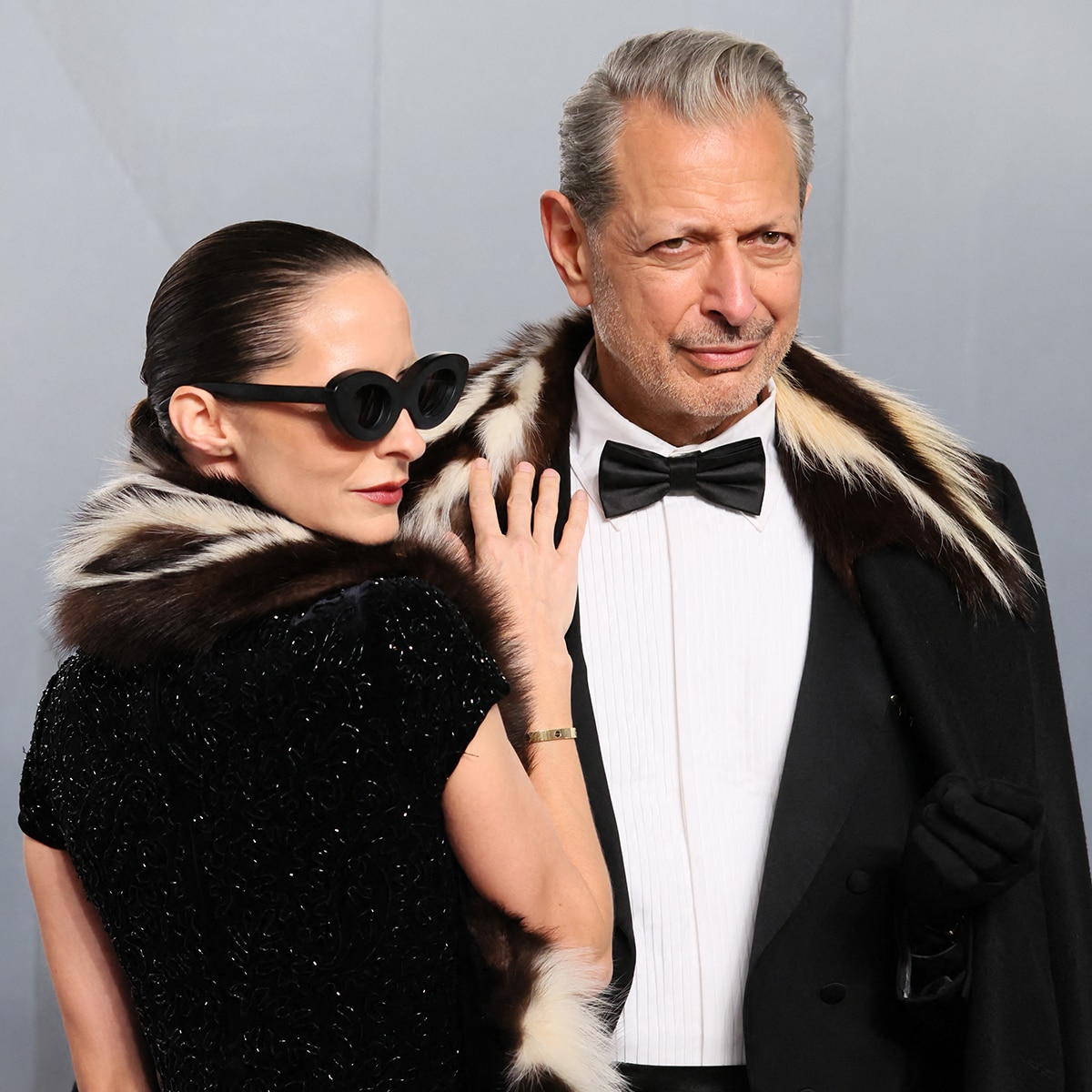 Oscars: Jeff Goldblum’s Wife Emilie Goes Pantsless at Vanity Fair
