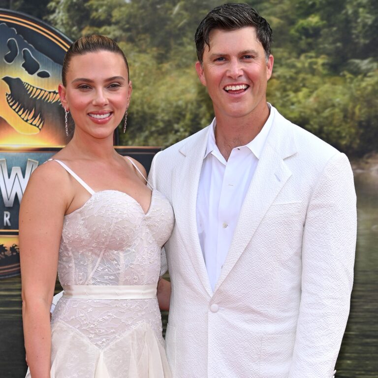 Colin Jost Reacts to SNL Joke That Scarlett Johansson Carries Marriage
