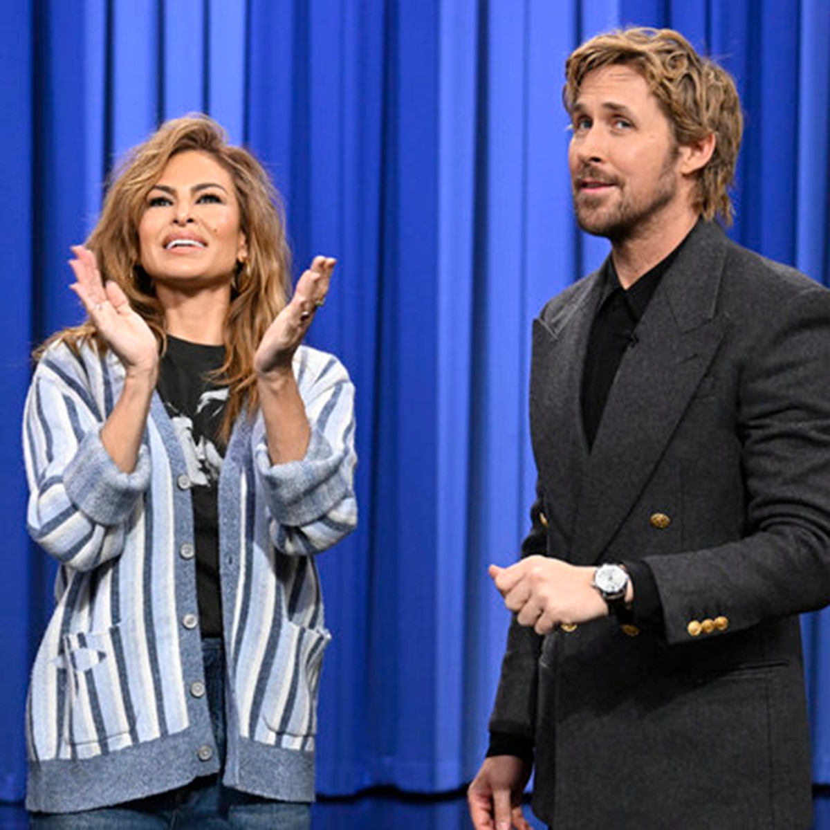Eva Mendes’ Sweet Nod to Ryan Gosling During Tonight Show Cameo