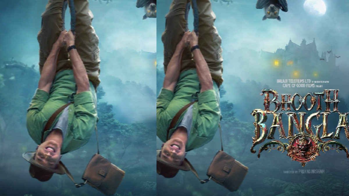 Akshay Kumar Unveils Quirky Poster, Bhooth Bangla Teaser Out On This Date