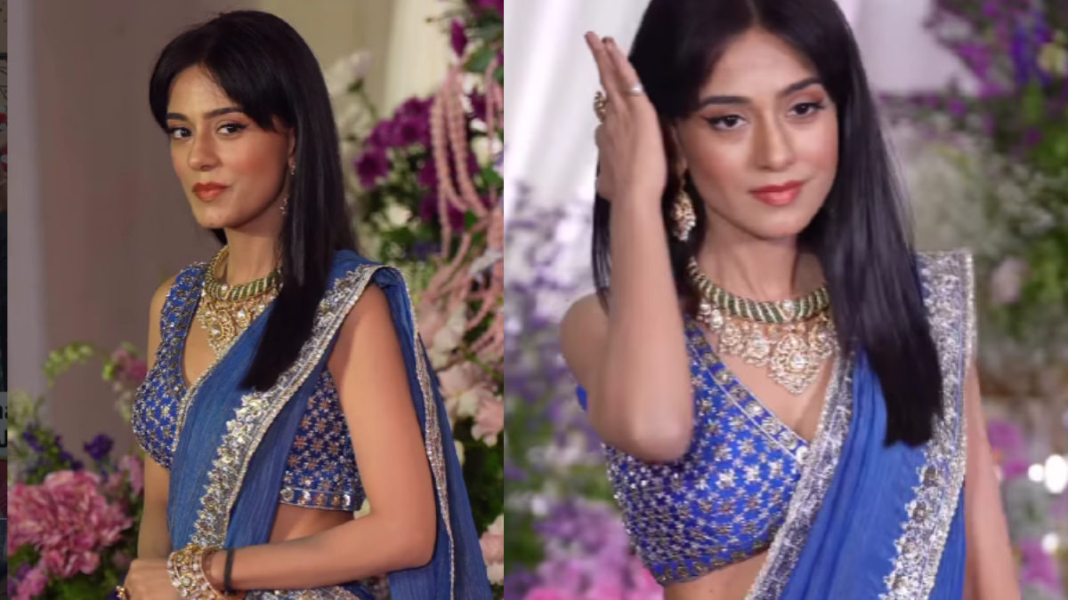 Amrita Rao’s Blue Lehenga Look at Eesha Barjatya’s Reception Sparks ‘Vivah’ Nostalgia Online