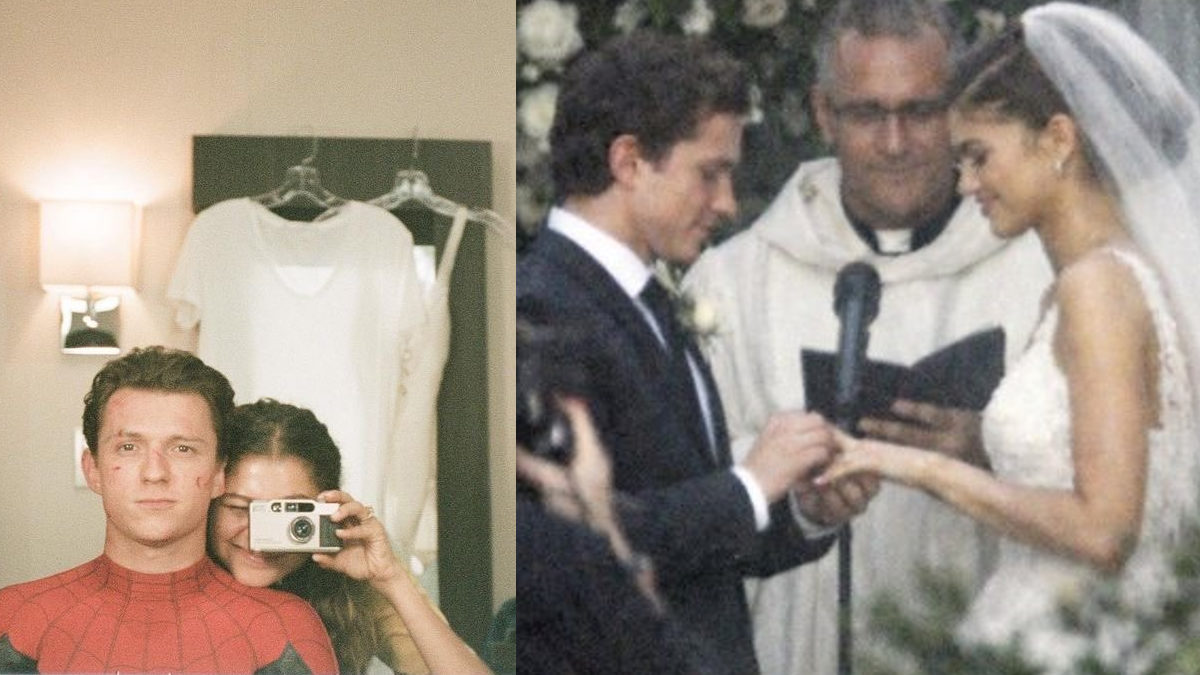 Is This The First Photo From Tom Holland and Zendaya’s Secret Wedding? Fans Are Buzzing!