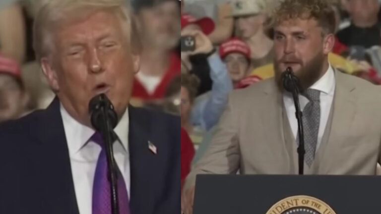 Donald Trump Says Jake Paul Has His “Complete and Total Endorsement” if He Runs for Office
