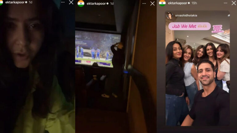 Watch Ekta Kapoor’s Priceless Reaction as She Watches Cricket for the Very First Time!