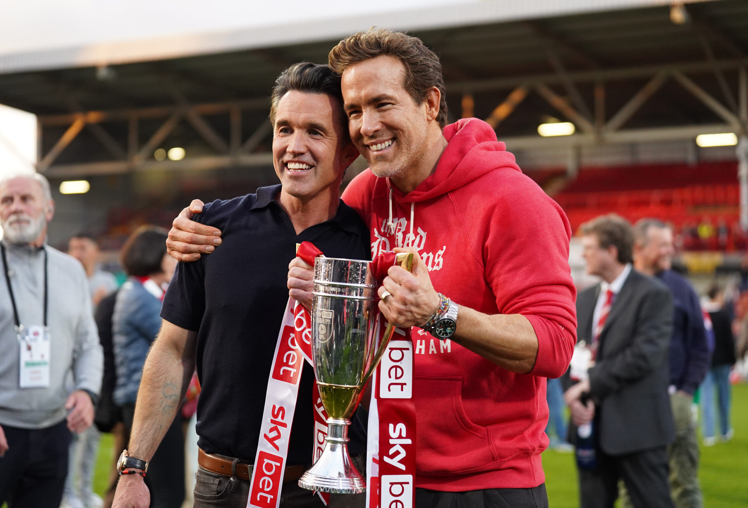 Ryan Reynolds and Rob Mac Will Call a Live Wrexham Soccer Match This Month