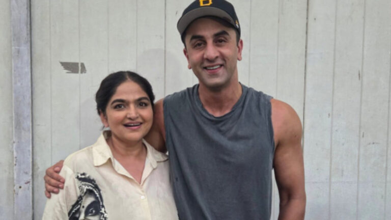 Ranbir Kapoor’s Ramayana Co-Star Indira Krishna Shares On-Set Picture With Him