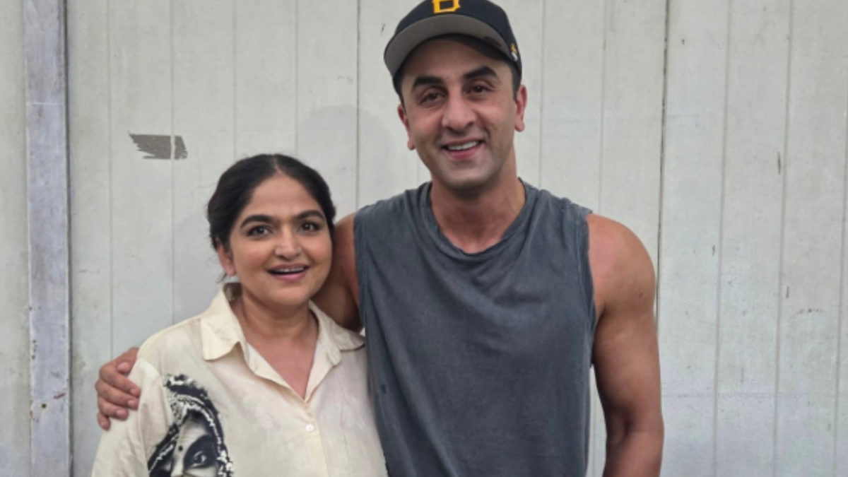 Ranbir Kapoor’s Ramayana Co-Star Indira Krishna Shares On-Set Picture With Him