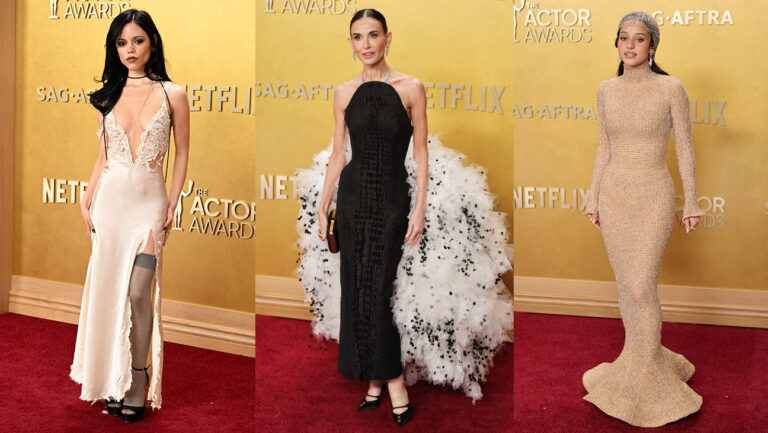 Who Won the Actor Awards Red Carpet? Demi Moore, Jenna Ortega and Others Top the List