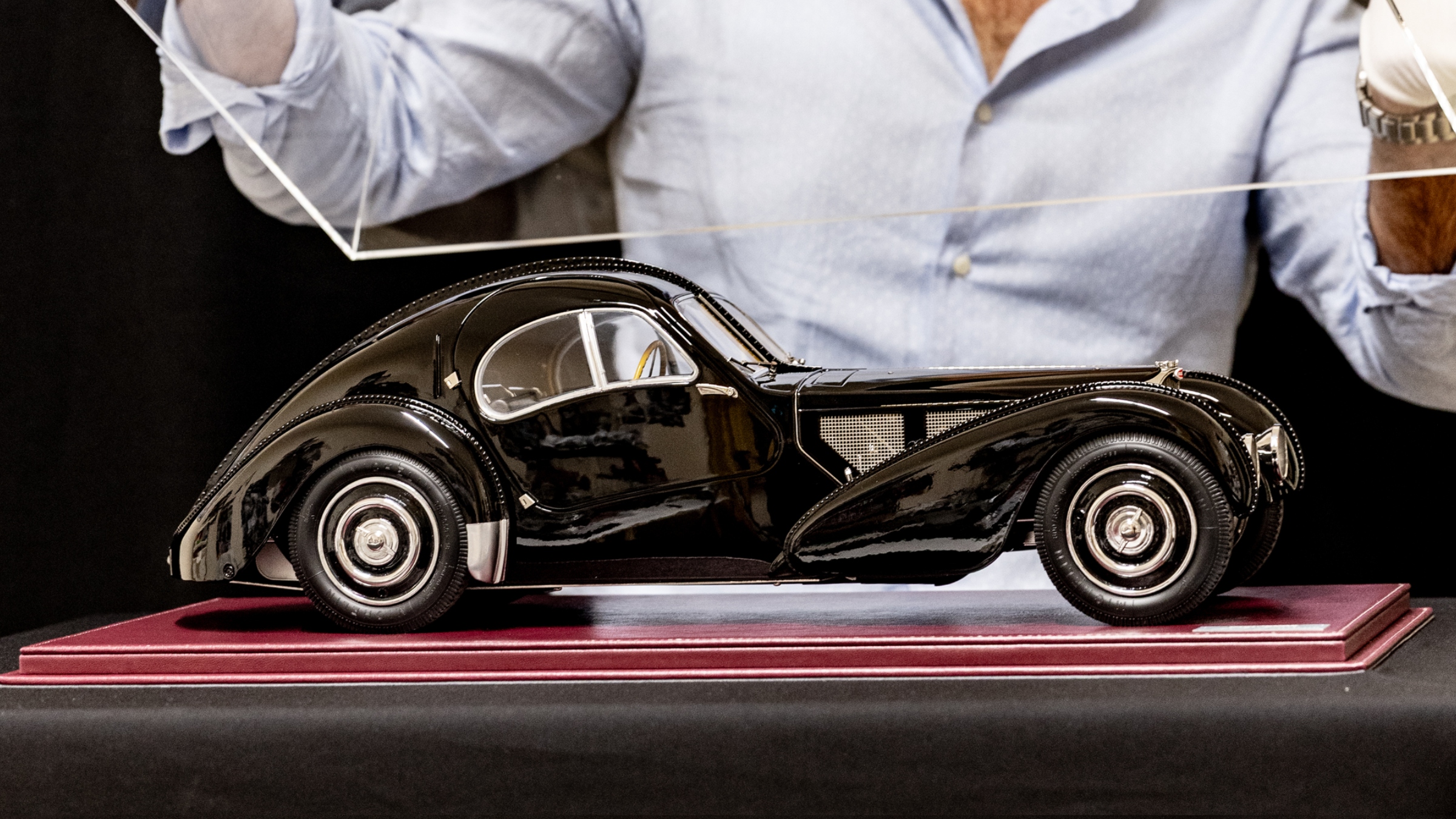 This Model Of Ralph Lauren’s All-Black Bugatti Type 57SC Atlantic Honors World’s Most Coveted Classic Car