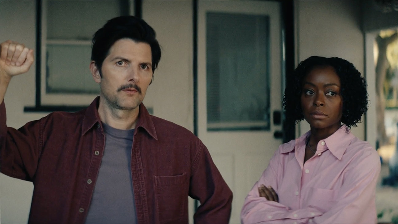 ‘The Saviors’ Review: Adam Scott and Danielle Deadwyler in a Timely Comic Thriller With Good Intentions and Clunky Execution