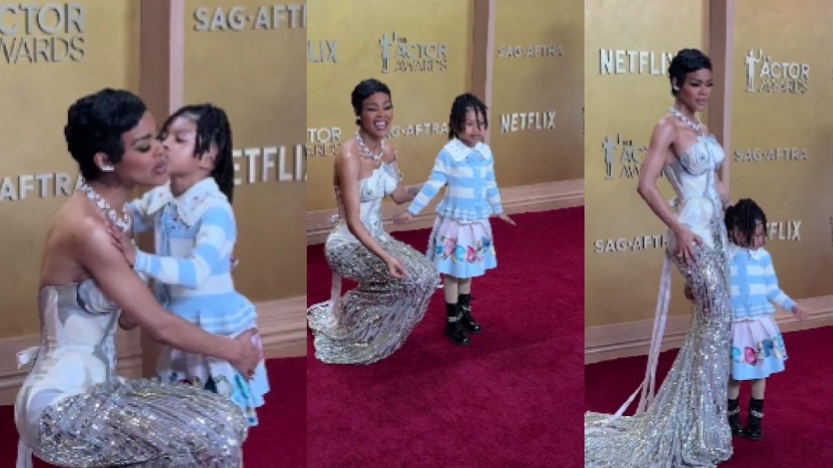 Teyana Taylor’s Daughter Rue Rose Has the Sweetest Red Carpet Moment