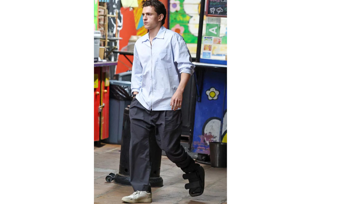 Tom Holland Spotted With Injured Foot—Are Wedding Rumors With Zendaya True? Tom Holland Spotted With Injured Foot—Are Wedding Rumors With Zendaya True?