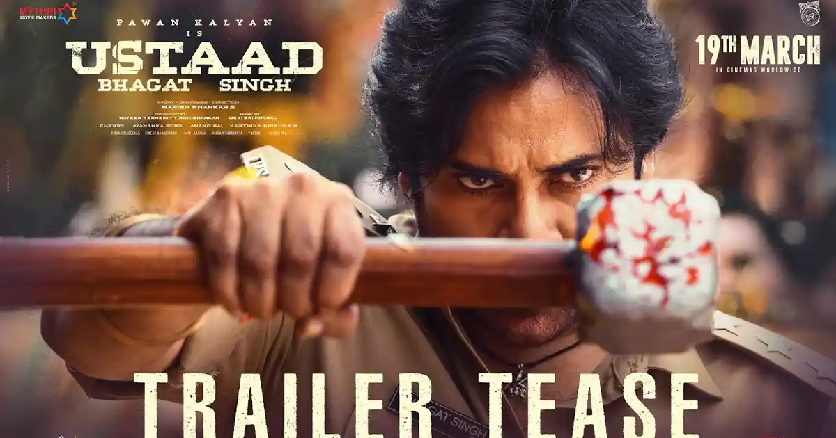 Ustaad Bhagat Singh Trailer Tease: Pawan Kalyan packs style and mass in 40-sec promo
