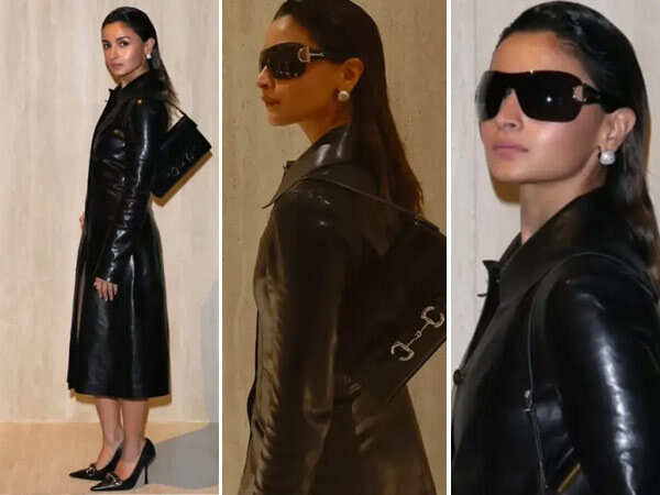 Alia Bhatt Serves Sleek Leather Glam in Style Diary Alia Bhatt Serves Sleek Leather Glam in Style Diary