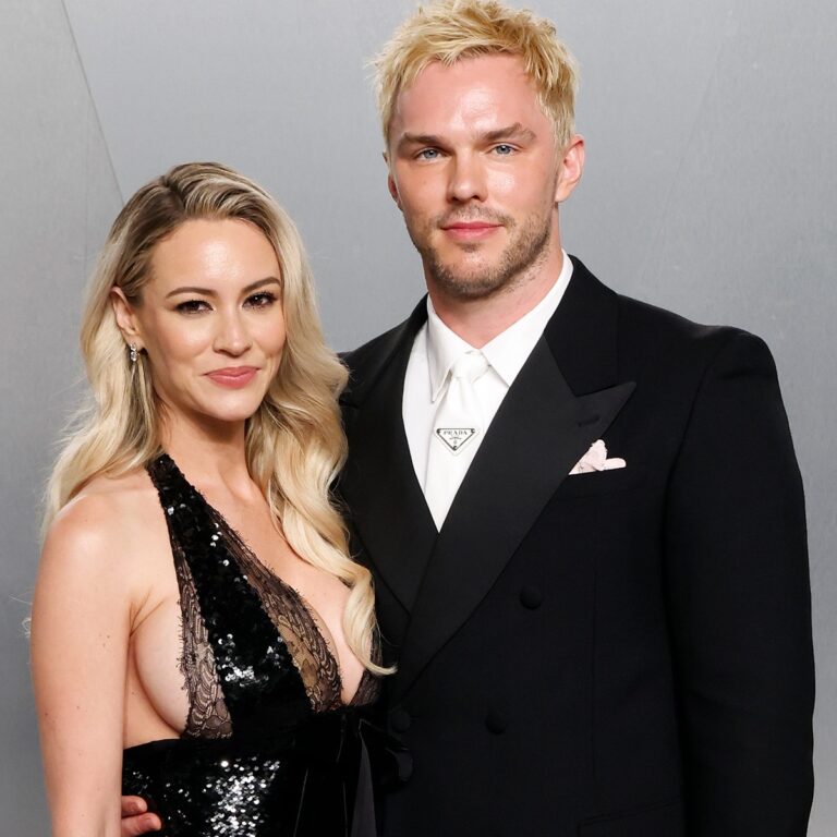 Nicholas Hoult’s Wife Bryana Holly Defends Oscars Vanity Fair Look