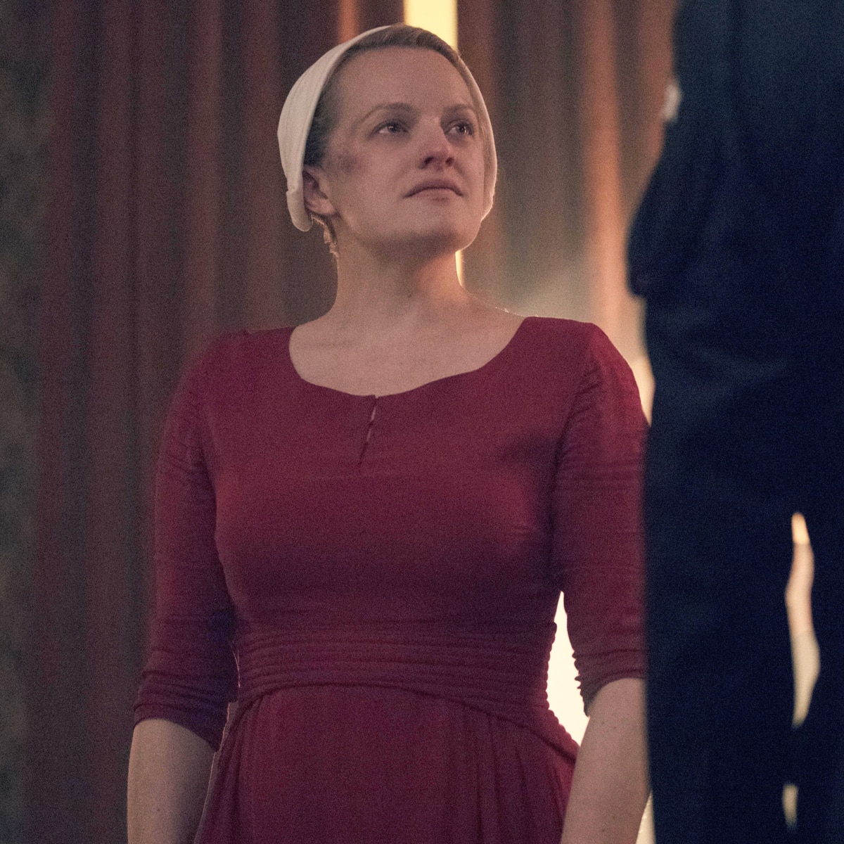 Elisabeth Moss Reacts to Chase Infiniti’s Handmaid’s Tale Spinoff Role