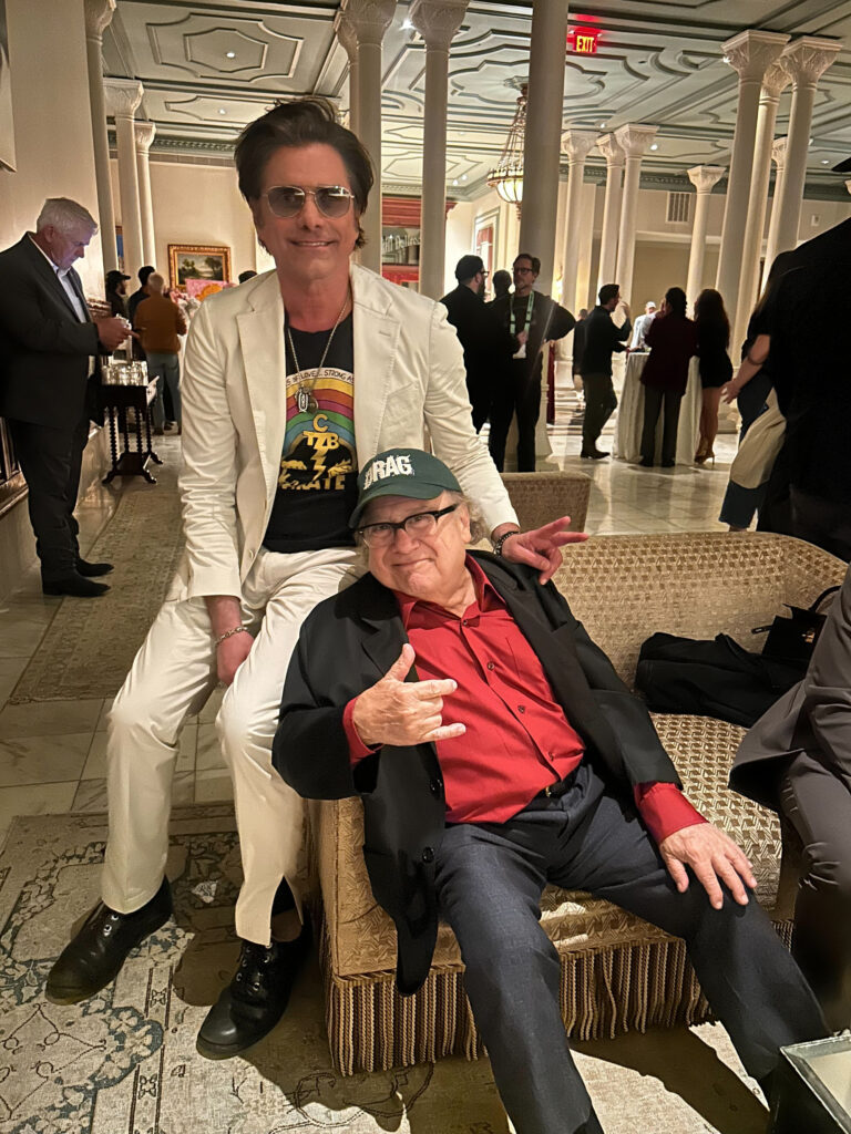 Inside Danny DeVito’s ‘Drag’ premiere party — featuring a surprise performance by John Stamos